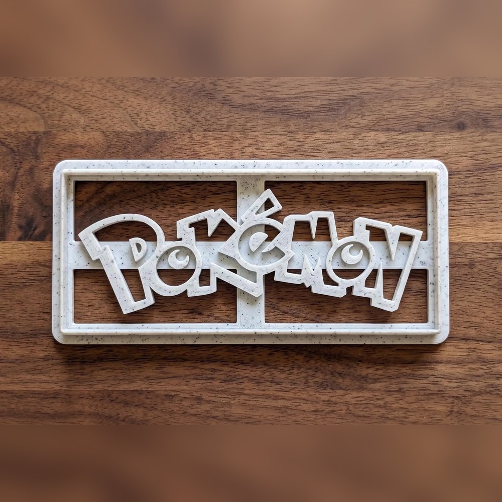 Birthday Parties - Pokemon Logo Cookie Cutter - Pokemon - Stamp and Bake
